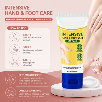 Intensive Hand & Foot Cream – Deep Moisture for Soft, Smooth Skin