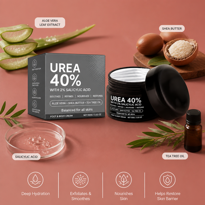Exfoliating Hand & Foot Cream – Smooth, Soft Skin with Lasting Hydration