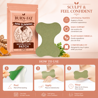 Turmeric Body Contour Patches – Comfortable Daily Support for Smoother Skin