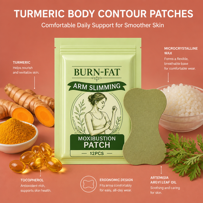 Turmeric Body Contour Patches – Comfortable Daily Support for Smoother Skin