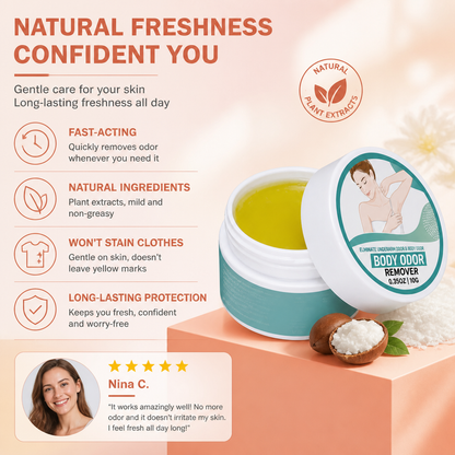 Natural Deodorant Cream – Long-Lasting Freshness Without Sticky Residue
