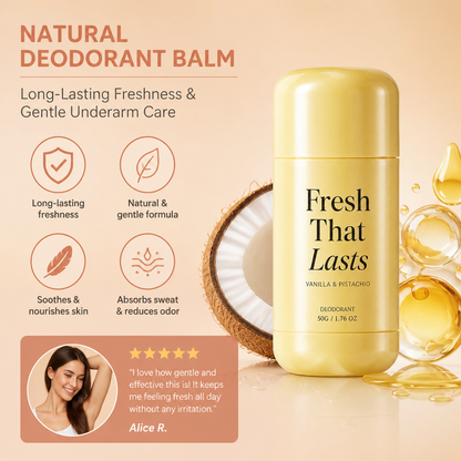 Natural Deodorant Balm – Long-Lasting Freshness & Gentle Underarm Care