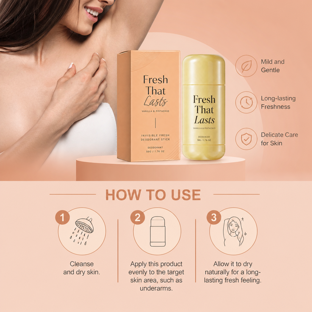 Natural Deodorant Balm – Long-Lasting Freshness & Gentle Underarm Care