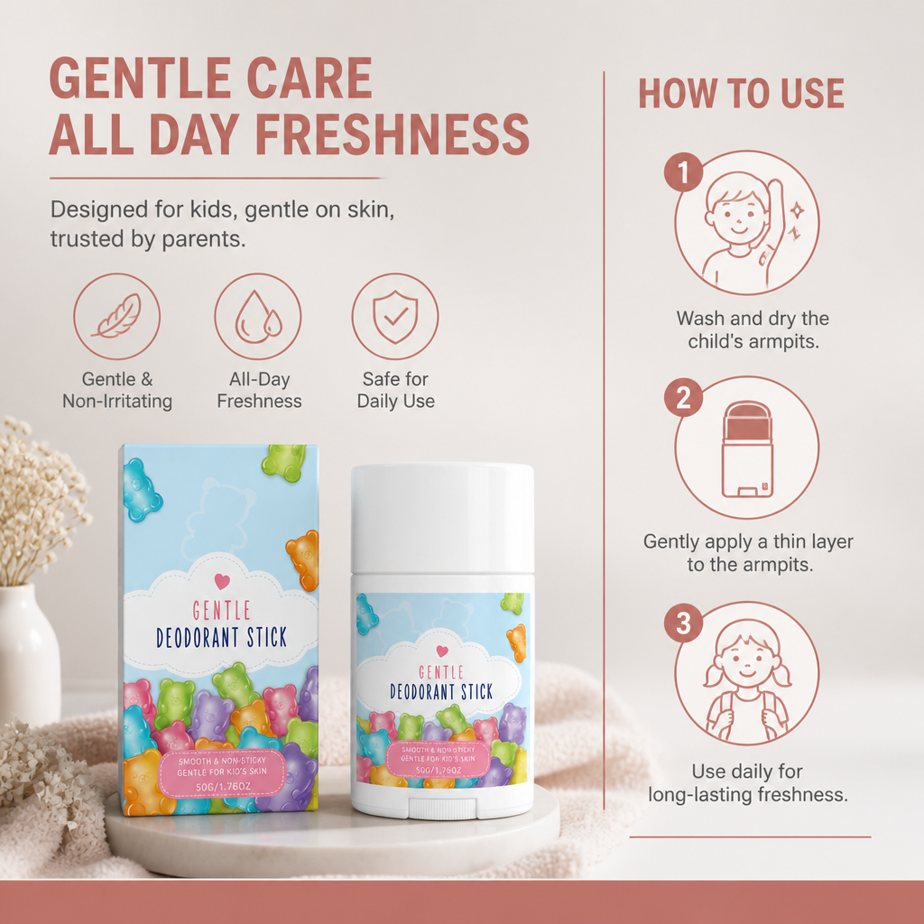 Gentle Kids Underarm Balm – Fresh, Comfortable Care for Delicate Skin