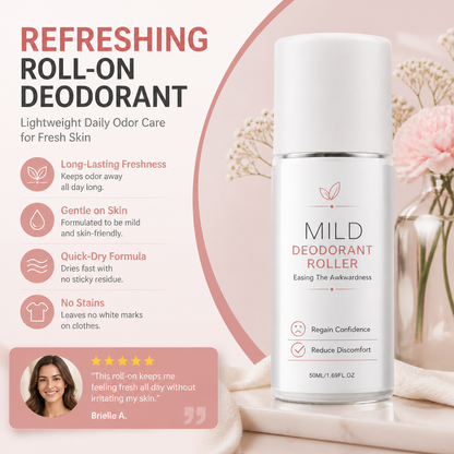 Refreshing Roll-On Deodorant – Lightweight Daily Odor Care for Fresh Skin