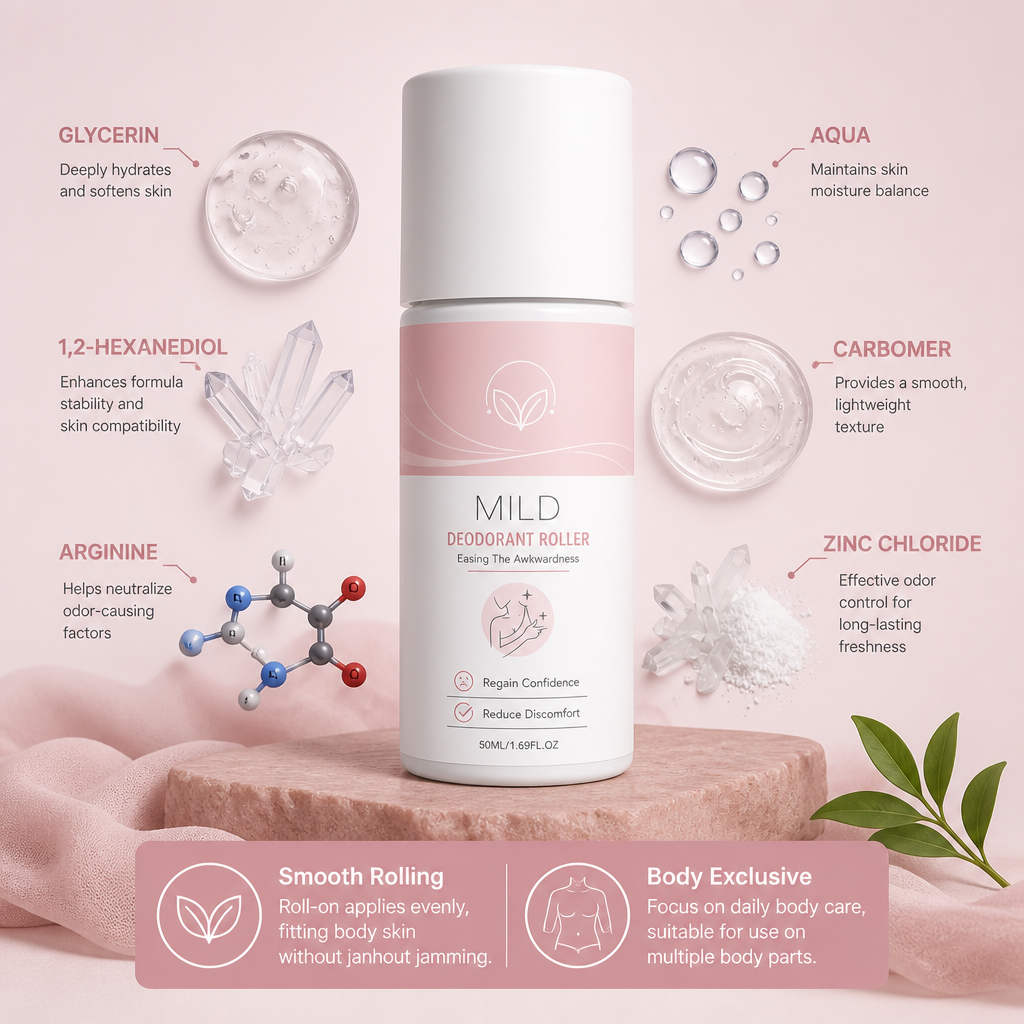 Refreshing Roll-On Deodorant – Lightweight Daily Odor Care for Fresh Skin
