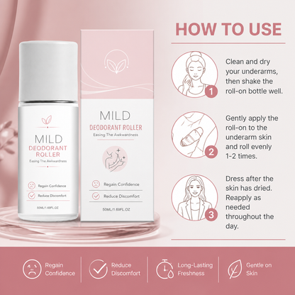 Refreshing Roll-On Deodorant – Lightweight Daily Odor Care for Fresh Skin