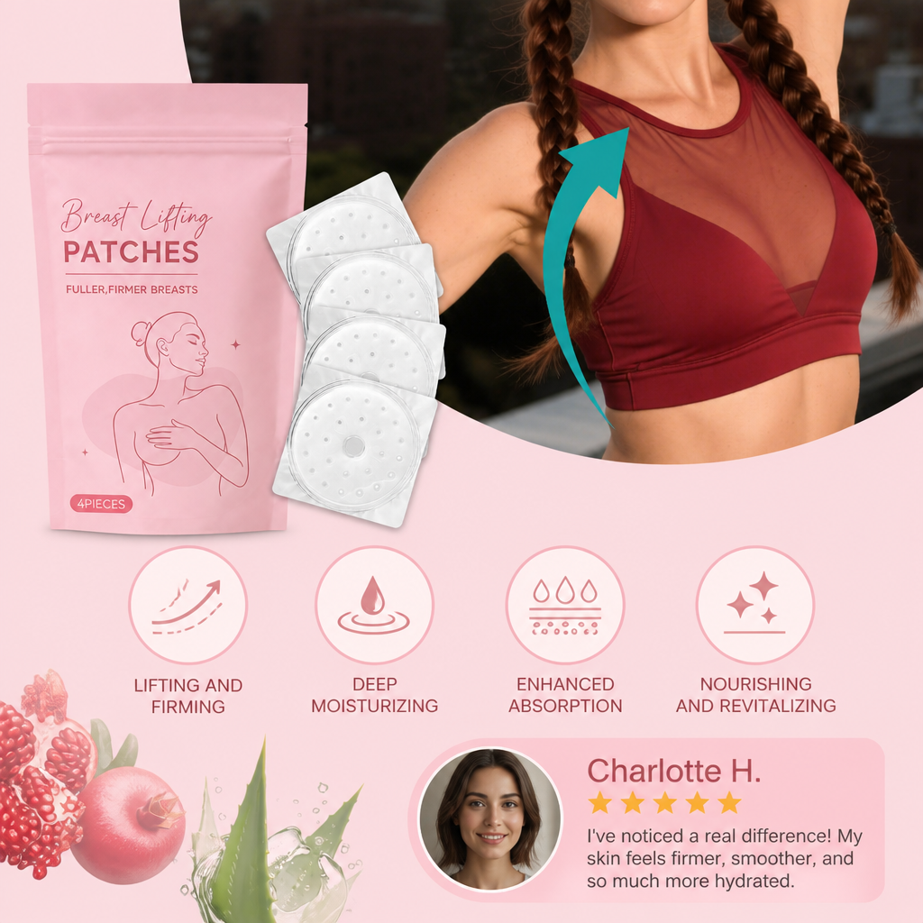 Collagen & Hyaluronic Chest Care Patches for Firmer, Hydrated Skin