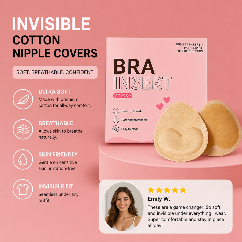 Invisible Cotton Nipple Covers – Soft, Comfortable Everyday Wear