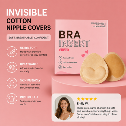Invisible Cotton Nipple Covers – Soft, Comfortable Everyday Wear
