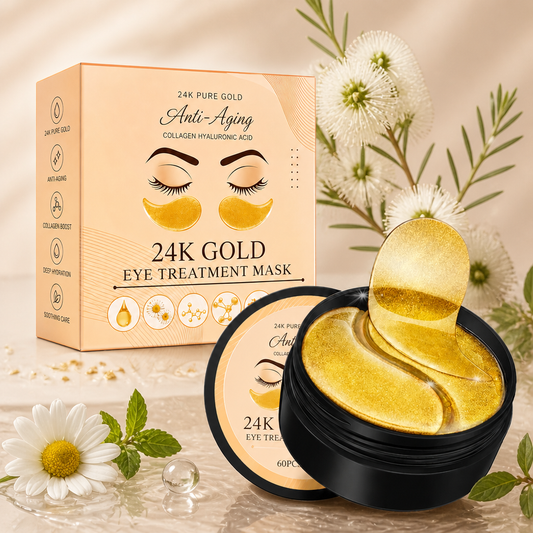 Collagen & Hyaluronic Eye Patches – Hydrating Care for Brighter-Looking Eyes