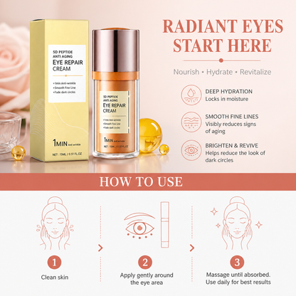 Retinol Eye Cream – Hydrating Care for Smoother-Looking Eyes