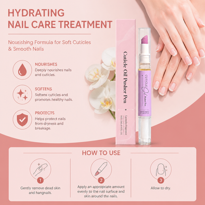 Hydrating Nail Care Treatment – Nourishing Formula for Soft Cuticles & Smooth Nails