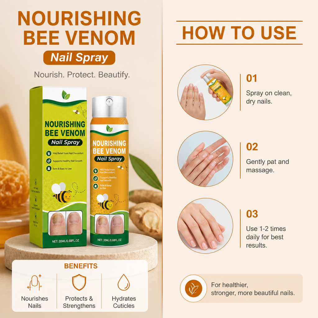 Nourishing Nail Care Oil – Hydrating Formula for Healthy-Looking Nails & Cuticles