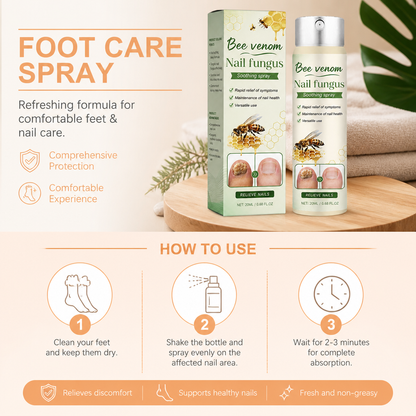 Foot Care Spray – Refreshing Formula for Comfortable Feet & Nail Care