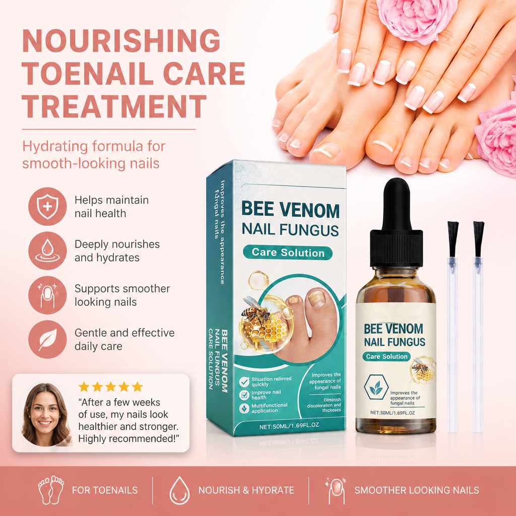 Nourishing Toenail Care Treatment – Hydrating Formula for Smooth-Looking Nails