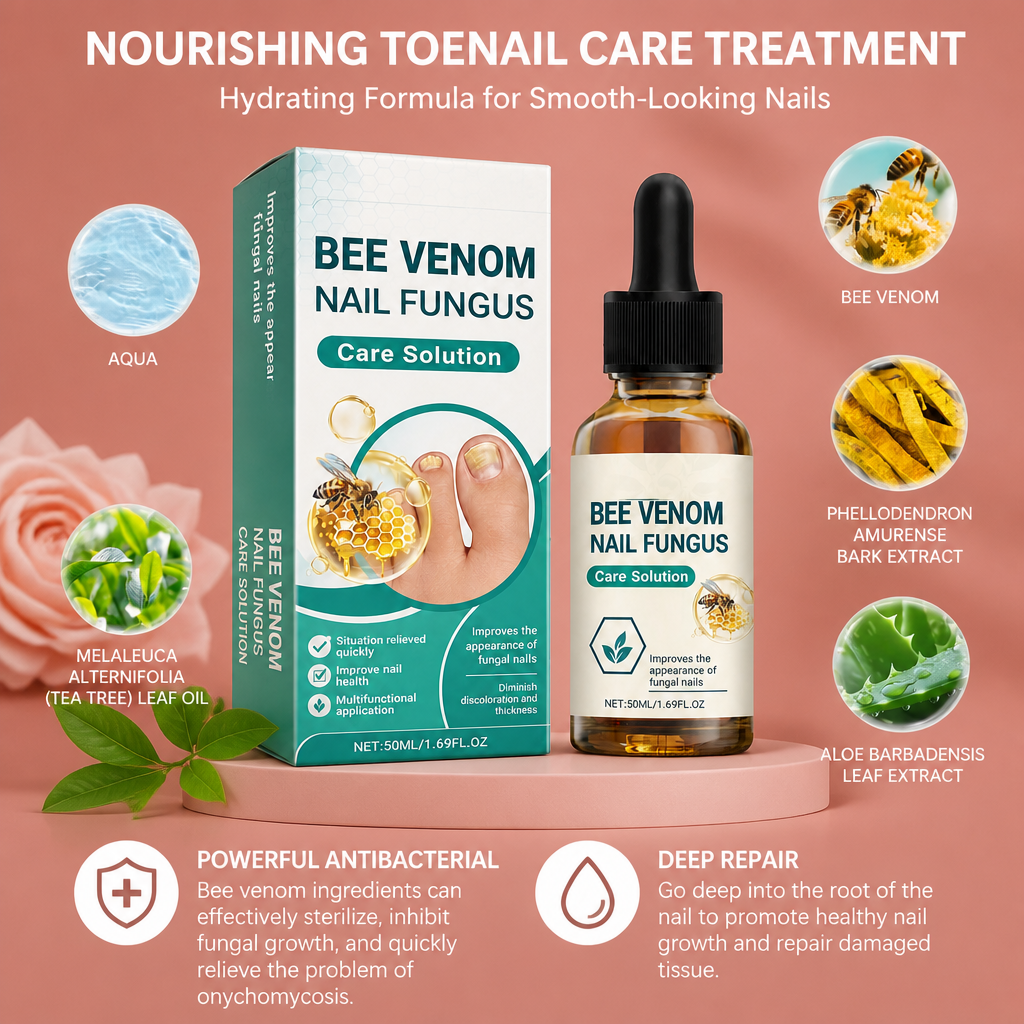 Nourishing Toenail Care Treatment – Hydrating Formula for Smooth-Looking Nails