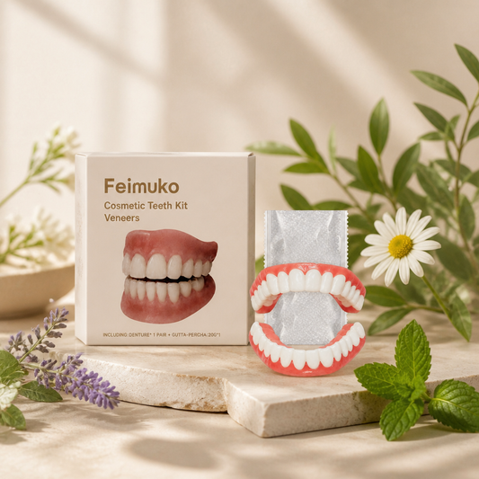 Custom Fit Cosmetic Veneers – Natural-Looking Smile Enhancement Kit