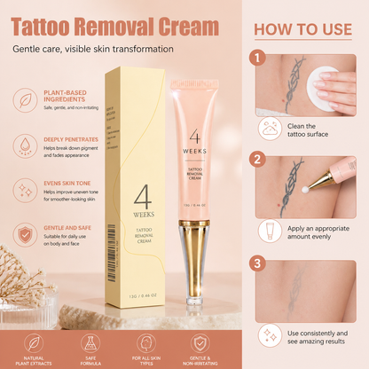 Tattoo Fade Cream – Plant-Based Formula for Smoother-Looking Skin