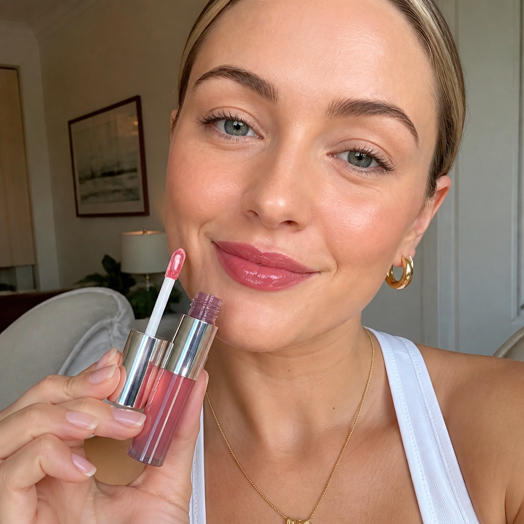 Tinted Lip Gloss Oil – Glossy Color With Nourishing Shine