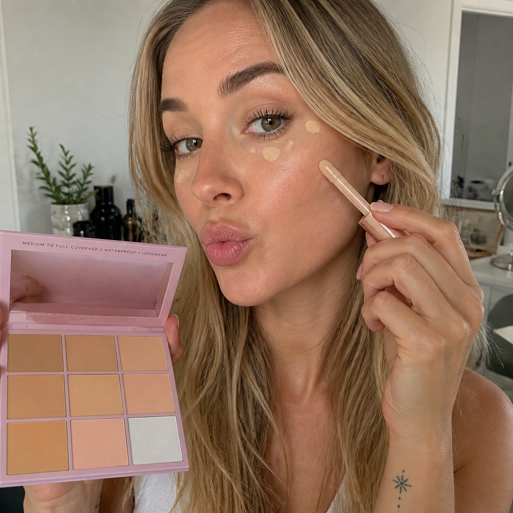 Full Coverage Waterproof Concealer – Smooth Natural Finish For Everyday Makeup