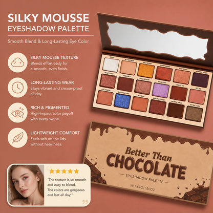 Silky Mousse Eyeshadow Palette – Smooth Blend & Long-Lasting Eye Color
