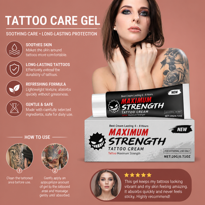 Tattoo Care Gel – Refreshing Formula for Smooth & Comfortable Skin