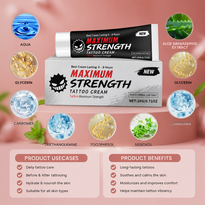 Tattoo Care Gel – Refreshing Formula for Smooth & Comfortable Skin
