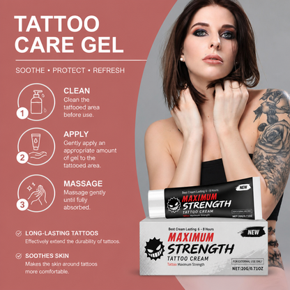 Tattoo Care Gel – Refreshing Formula for Smooth & Comfortable Skin