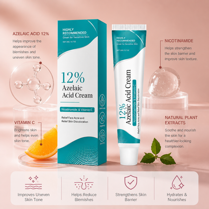 Azelaic Acid Cream – Lightweight Hydrating Formula for Smooth-Looking Skin