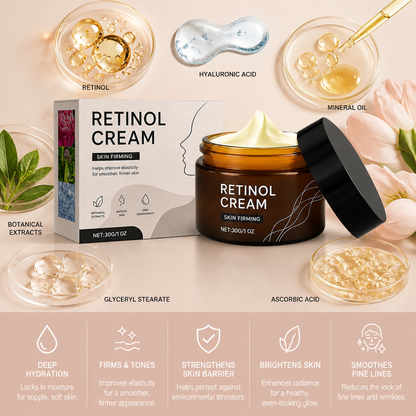 Collagen Retinol Gua Sha Cream – Firming Moisture For Smooth-Looking Skin