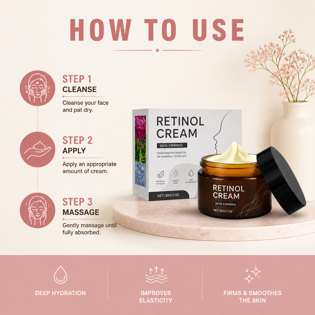 Collagen Retinol Gua Sha Cream – Firming Moisture For Smooth-Looking Skin
