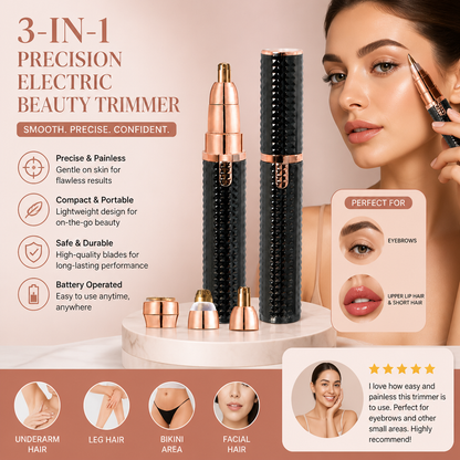 3-in-1 Precision Electric Beauty Trimmer