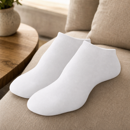 Silicone Gel Moisturizing Spa Socks for Dry & Cracked Feet