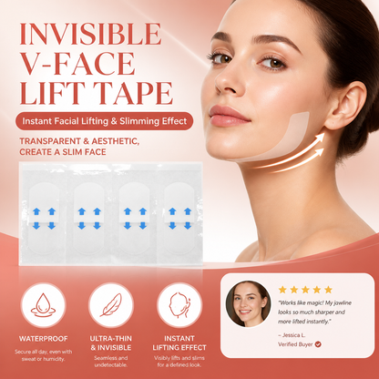 Invisible V-Face Lift Tape – Instant Facial Lifting & Slimming Effect