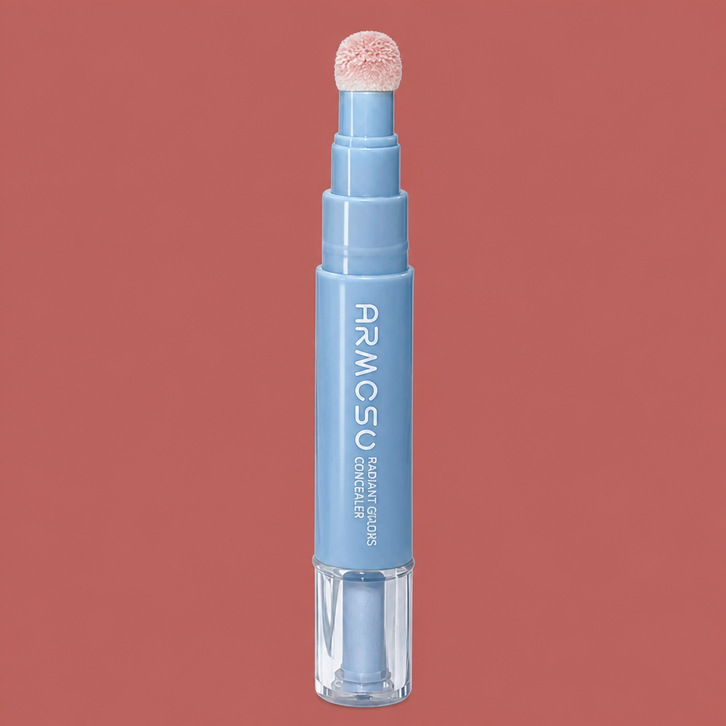 2-in-1 Hydrating Full-Coverage Concealer Pen & Stick with Blending Sponge
