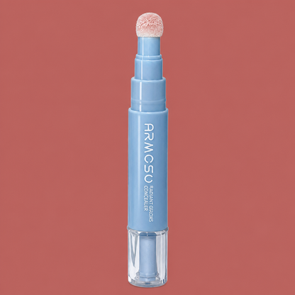 2-in-1 Hydrating Full-Coverage Concealer Pen & Stick with Blending Sponge