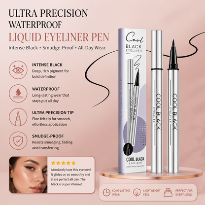 Ultra Precision Waterproof Liquid Eyeliner Pen