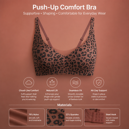Push-Up Comfort Bra – Supportive, Shaping & Comfortable for Everyday Wear