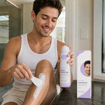 Pain-Free Man Hair Removal Cream – Gentle Formula for Sensitive Skin