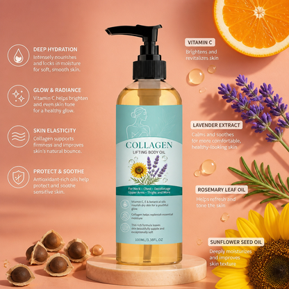 Vitamin C Collagen Body Oil – Lightweight Hydration & Radiant Skin