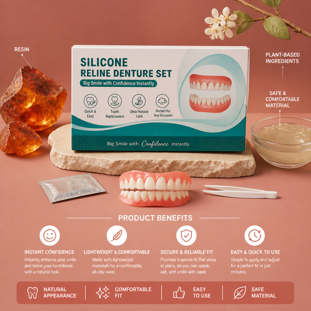 Comfort Denture Fitting Resin – Lightweight Solution for a Secure Fit