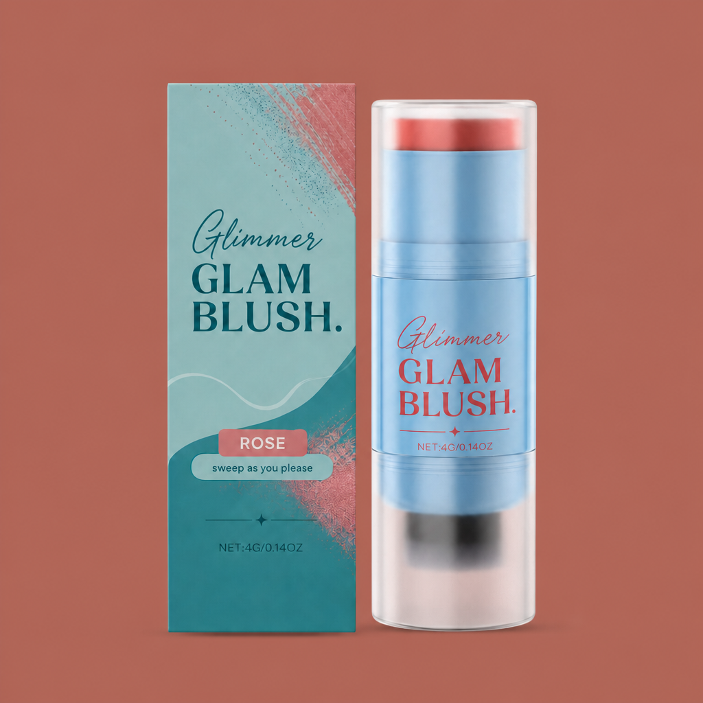 Double-Ended Cream Blush Stick – Soft Blendable Color For A Natural Glow