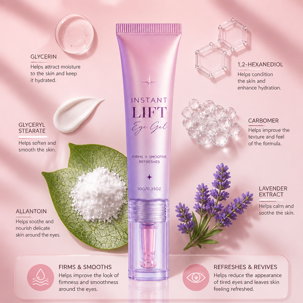 Hydrating Eye Gel with Collagen for Smooth, Refreshed-Looking Eyes