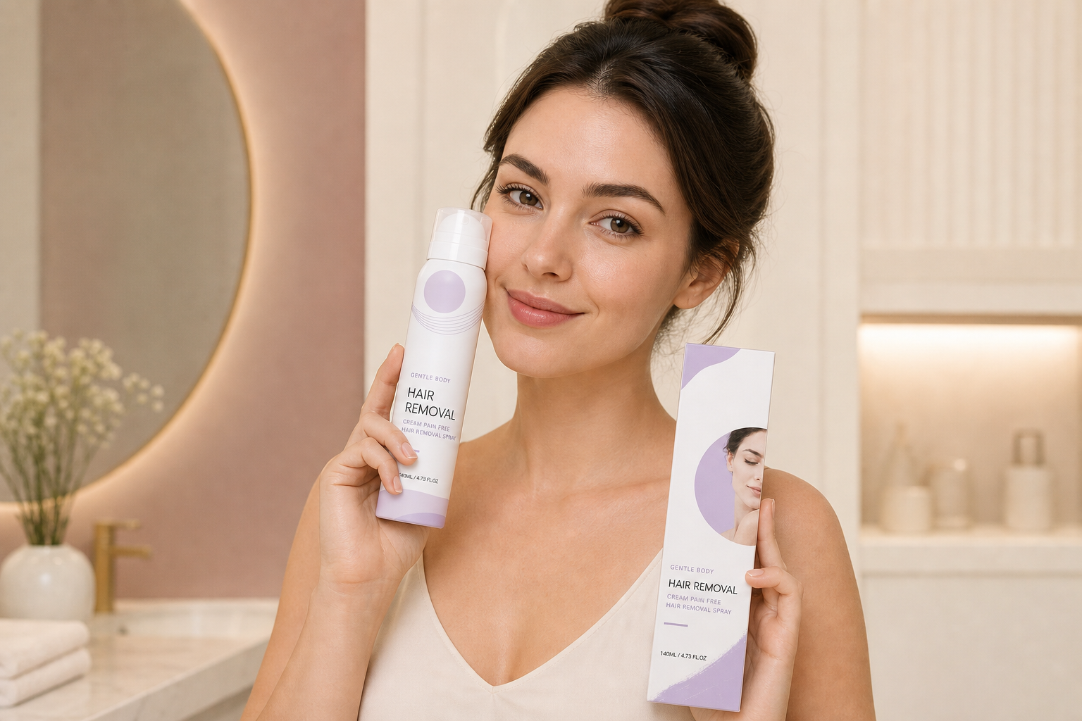 Pain-Free Man Hair Removal Cream key ingredients and gentle formula details