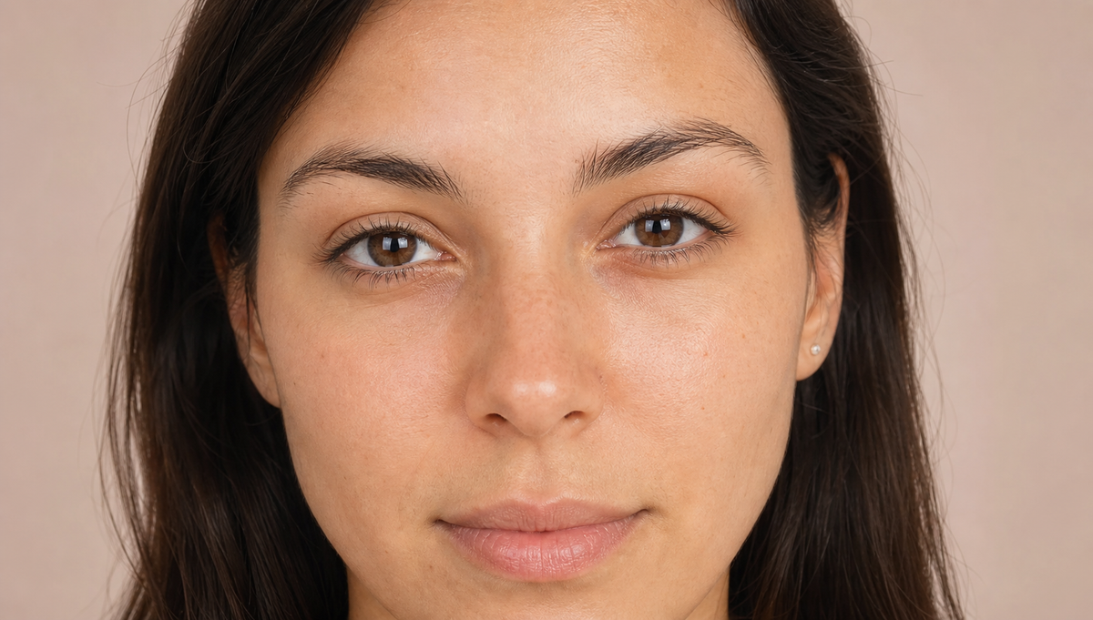 Eyebrows before applying the Beauty Britain Natural Eyebrows Kit