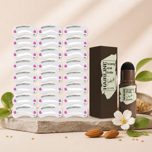 Natural Brow Stamp Kit – Quick And Easy Defined Eyebrow Look