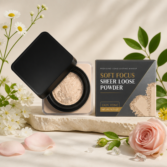 Soft Focus Sheer Loose Powder – Lightweight Setting Makeup For Smooth Finish