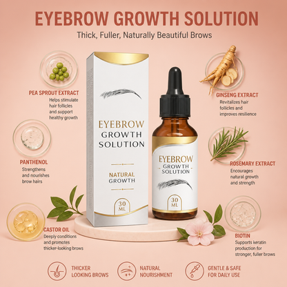 Eyebrow Growth Serum for Fuller, Thicker-Looking Brows