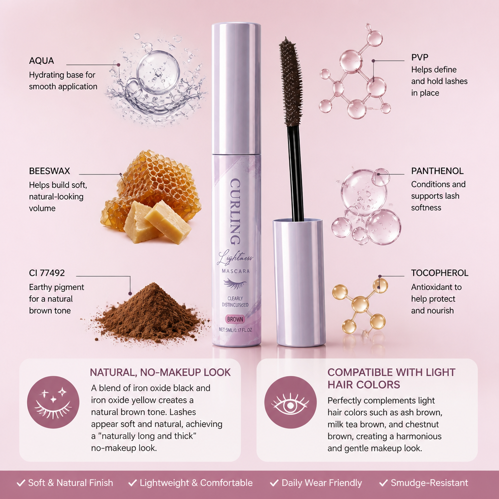 Natural Lash Defining Mascara – Soft Length & Everyday Volume